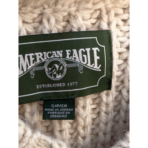 Vintage green label American eagle knit sweater small - Picture 9 of 10